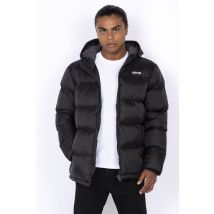SCHOTT - Doudoune à capuche noire