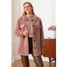 OAKWOOD - Veste en laine effet mouton retourné