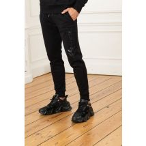 HORSPIST - Pantalon de survêtement stretch noir