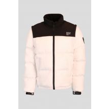 REDSKINS - Chaqueta blanca para todo tipo de clima con mangas desmontables