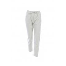 OAKWOOD - Pantalon de jogging en cuir blanc