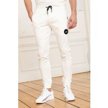 HELVETICA MOUNTAIN PIONEERS - Pantalon de jogging slimfit blanc