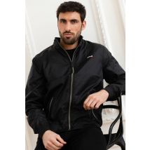 SCHOTT - Blouson homme noir en polyester