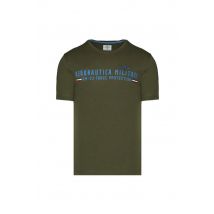 AERONAUTICA MILITARE - T-shirt homme kaki