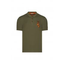 AERONAUTICA MILITARE - Polo kaki Cavallino Rampante