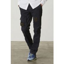 AERONAUTICA MILITARE - Pantalones militares anti-G azul oscuro
