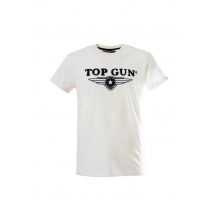 TOP GUN - Camiseta Top Gun blanca