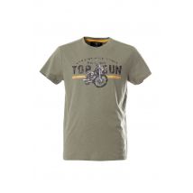 Camiseta hombre top gun TEE SHIRT TG-TS-106 LIGHT KHAKI