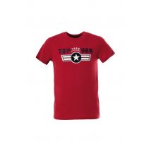 TOP GUN - Camiseta roja de Top Gun 1969