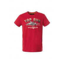 TOP GUN - Camiseta roja Fighter Weapons School
