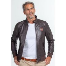 Blouson homme Steve Mcqueen HARRY SHEEP STEVE MCQUEEN CROWN MARRON