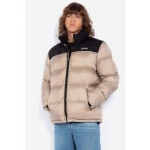 SCHOTT - Doudoune bicolore beige et noire