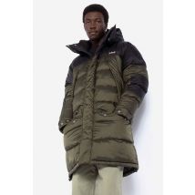 SCHOTT - Doudoune longue kaki et noire