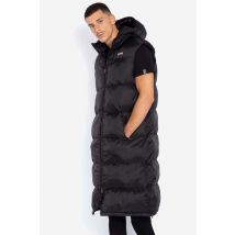 SCHOTT - Doudoune extra longue noire