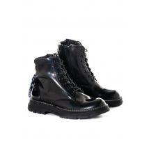 Boots/botas mujeres kaporal shoes REVEUSE NOIR VERNIS