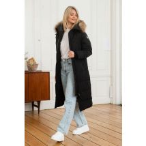 HELVETICA MOUNTAIN PIONEERS - Chaqueta acolchada extra larga para mujer