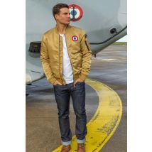 MARINE NATIONALE - Bomber beige French Navy