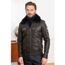 CLASSIC LEGEND MOTORS - Blouson aviateur royal air force marron