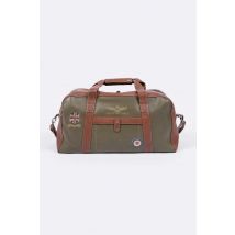 CLASSIC LEGEND MOTORS - Sac de voyage 48h en cuir kaki foncé