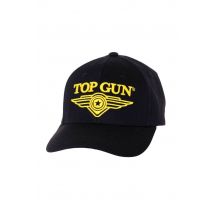 TOP GUN - Gorra Top Gun Negra y Amarilla