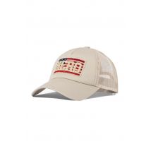 HERO SEVEN - Casquette en coton sable drapeau américain homme