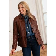 OAKWOOD - Veste mi-longue marron femme