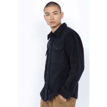 SCHOTT - Surchemise textile bleu marine pour homme