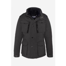 SCHOTT - Manteau pour homme anthracite avec poches