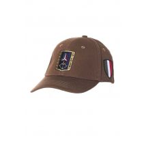 AERONAUTICA MILITARE - Casquette kaki avec patchs