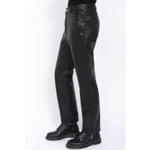 SCHOTT - Pantalon en cuir noir pour femme
