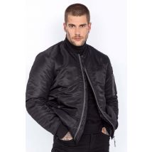 SCHOTT - Bomber militaire MA1 noir recyclé