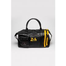 CLASSIC LEGEND MOTORS - Sac de voyage en cuir noir style racing