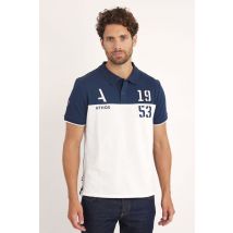 PATROUILLE DE FRANCE - Polo bicolor 100% algodón