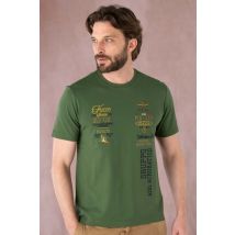 AERONAUTICA MILITARE - T-shirt vert aviateur pour homme