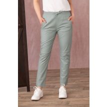 OAKWOOD - Jogpant en cuir tendance couleur amande