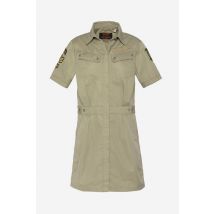 Jupe/robe femme schott ROBCARLAW SAGE KAKI