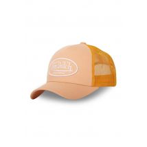 VON DUTCH - Casquette jaune avec logo blanc