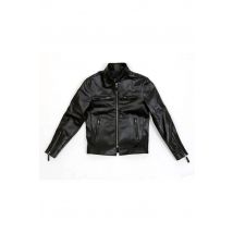 BUCO - Blouson en cuir col motard modèle iconique