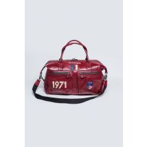 CLASSIC LEGEND MOTORS - Sac de voyage 48 heures en cuir rouge
