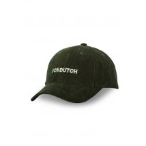 VON DUTCH - Gorra de pana bordada caqui