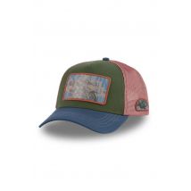 VON DUTCH - Casquette tricolore avec patch