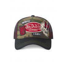 VON DUTCH - Casquette trucker motif camouflage avec patchs