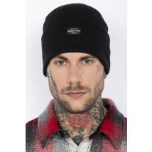 SCHOTT - Bonnet noir pour homme