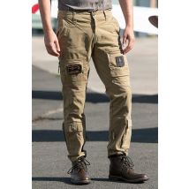 AERONAUTICA MILITARE - Pantalon cargo de l'aviation italienne khaki