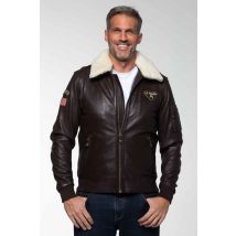 Chaqueta hombre Steve Mcqueen JOHN SHEEP CROWN DARK BROWN