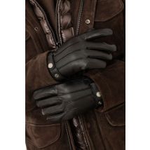 CITYZEN - Guantes de piel de oveja negros