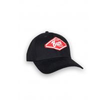 BUCO - Berretto nero con logo diamante rosso