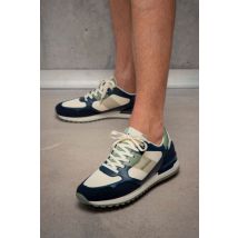 REDSKINS - Zapatillas de hombre en color azul marino, crudo y caqui