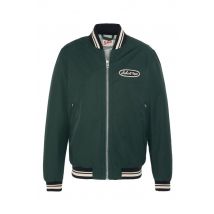 SCHOTT - Peluche de tela verde oscuro