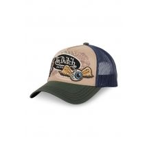 VON DUTCH - Gorra tricolor con varios parches